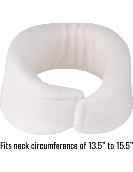 Collar Cervical DMI Espuma Suave Mediano 7,62 cm Blanco