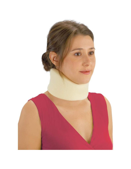 Collar Cervical DMI Espuma Suave Mediano 7,62 cm Blanco
