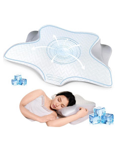 Almohada Cervical Ergonómica SELARFOSS Espuma Viscoelástica