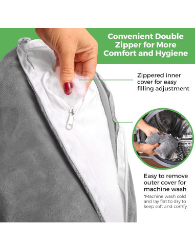 Almohada Ergonómica para Hombro AbleUplift Gris