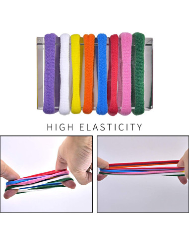 Bucles de Telar KRISMYA 192 Piezas Multicolores para Manualidades