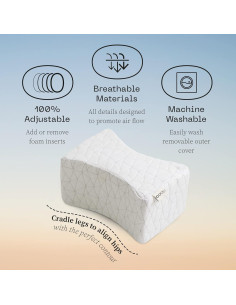 Almohada Ortopédica Coop Home Goods para Rodillas y Piernas 2