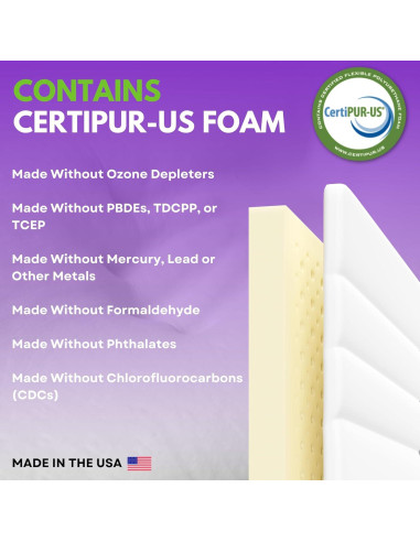 Cuña ortopédica Knee and Ankle Pillow - Espuma viscoelástica 10 cm