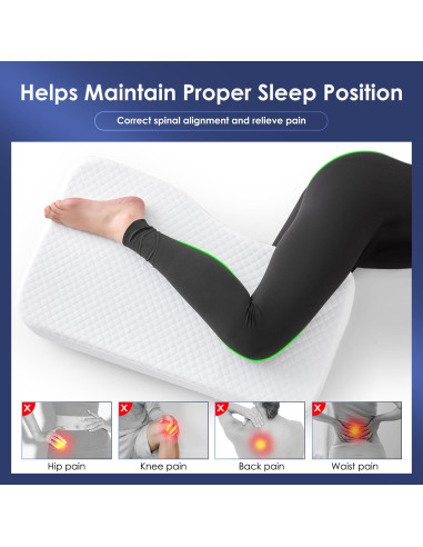 Almohada de Rodilla Livemy Mediana Espuma Viscoelástica