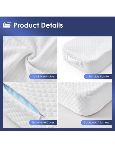 Almohada de Rodilla Livemy Mediana Espuma Viscoelástica