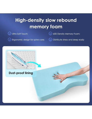 Almohada de Rodilla Livemy Mediana Espuma Viscoelástica