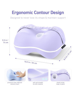 Almohada para Rodillas Forcanby FOR-5090 Espuma Viscoelástica 2