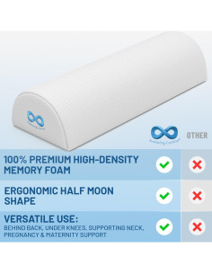 Almohada de Rodillas Everlasting Comfort Espuma Memoria 53x20 cm 2
