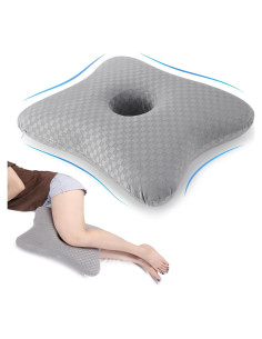 Almohada para Piernas y Rodillas Wuwumiline Espuma Viscoelástica