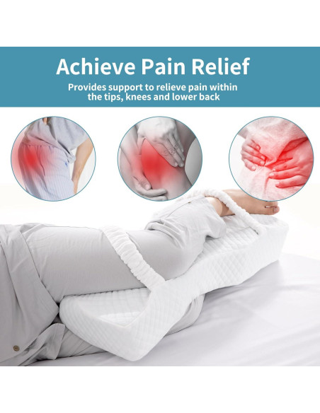 Almohada de Rodilla HOMBYS Espuma Memoria 28x11x10 cm