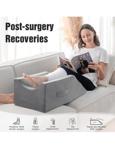 Almohada Elevadora para Pierna LightEase Espuma Viscoelástica