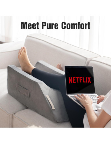 Almohada Elevadora para Pierna LightEase Espuma Viscoelástica