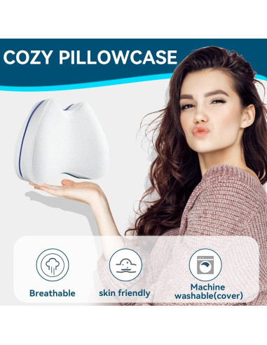 Almohada Ortopédica para Rodillas TUZAWERK - Espuma Memoria