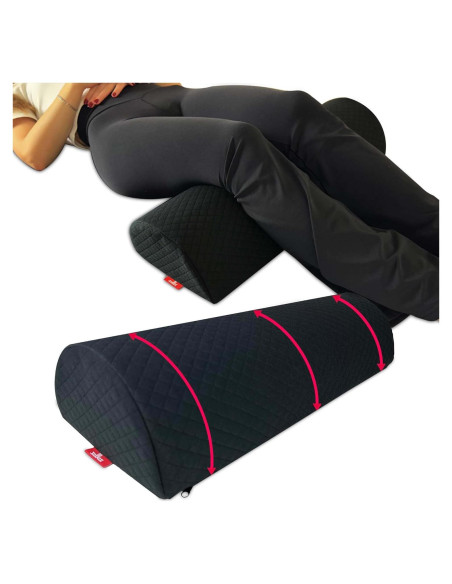 Cojín de Rodilla XOLLOZ Espuma Viscoelástica Negro