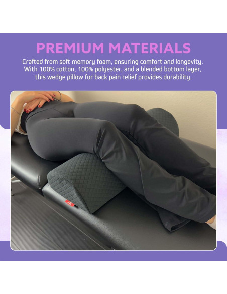 Cojín de Rodilla XOLLOZ Espuma Viscoelástica Negro