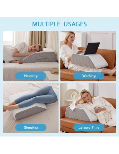 Almohada Elevadora para Piernas MEGCXIT Espuma Viscoelástica