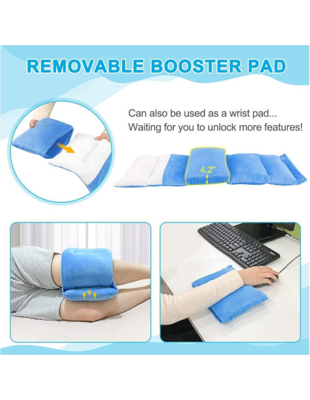 Almohada para Rodilla KAAMOS Azul Soporte para Dormir Lado Almohada para Rodilla KAAMOS Azul Soporte para Dormir Lado