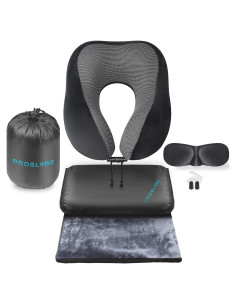 Conjunto de Viaje Proglobe 4 en 1 - Almohada y Manta