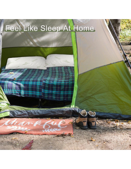 Almohada de Camping Givanlee Compacta 17x12 cm Espuma Memoria