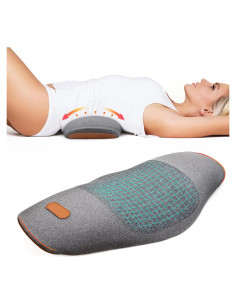 Almohada Lumbar Cozyhealth Espuma Viscoelástica Gris 0,45kg