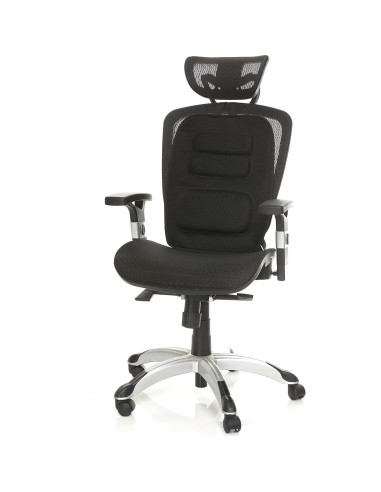 Cojín Lumbar Ortopédico FOMI Ajustable | Espuma Viscoelástica y Gel | Alivio Dolor Espalda y Ciática | 48x43 cm