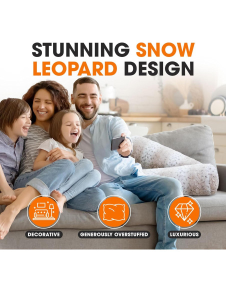 Cojines Cilíndricos Cheer Collection Piel Sintética 20x60 cm 2pk