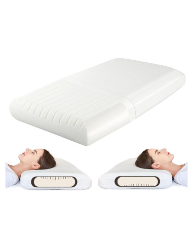 Almohada Espuma Memoria SerenNap SN-R1-70W 70x42 cm