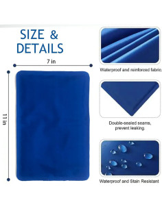 Almohadilla Enfriadora de Gel Reutilizable Coldchill 27.94x17.78 cm 2