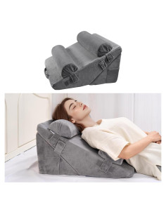 Conjunto de Almohadas Terapéuticas Happybuy - 4 Piezas Ajustables