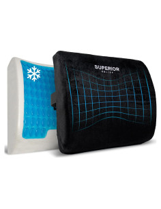 Cojín Lumbar Ergonómico ALIVIO SUPERIOR con Gel Refrigerante