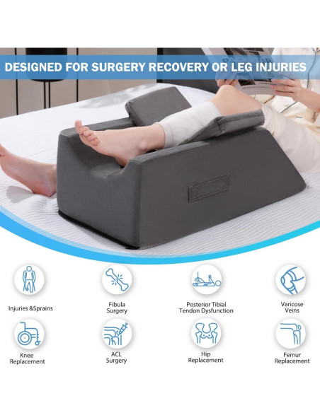 Cojín Elevador de Piernas Aodisman 71x33 cm Espuma