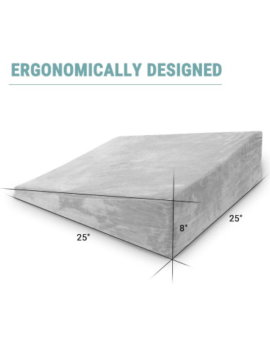 Cojín en Cuña Howhom 20 cm Espuma Ergonomica Lavable