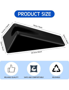 Cuña de Movilización Suzile Silicona Antideslizante 20x10.4cm 2