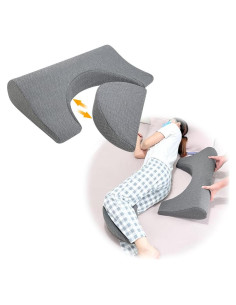 Almohada Cuña Ergonomica KAAMOS para Dormir de Lado