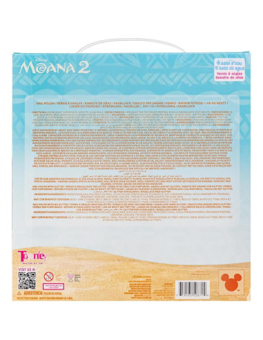 Set de 18 Esmaltes de Uñas Peel Off Townley Girl Moana