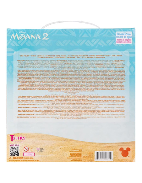Set de 18 Esmaltes de Uñas Peel Off Townley Girl Moana