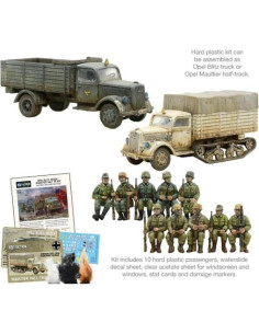 Camión Opel Blitz/Maultier Warlord 1:56 Miniatura Pintable 2