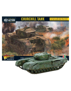 Tanque de Infantería Churchill 1:56 Warlord Games - Miniatura Pintable