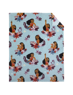 Manta Disney Moana Siente Las Olas 101,6x127 cm Suave