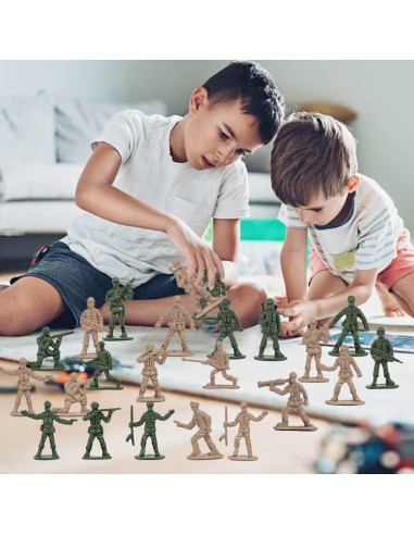 Set de Soldados de Plástico Ikasus 360 Piezas Juguete