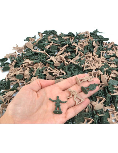 Set de Soldados de Plástico Ikasus 360 Piezas Juguete