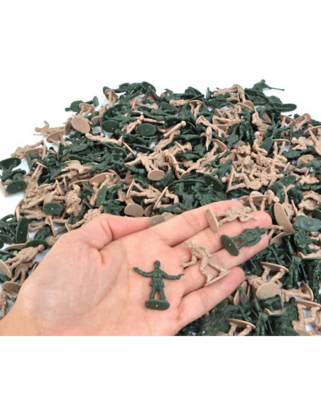 Set de Soldados de Plástico Ikasus 360 Piezas Juguete Set de Soldados de Plástico Ikasus 360 Piezas Juguete