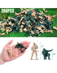 200 Soldados de Juguete del Ejército CHAXUNTEN - Figuras de Acción 2