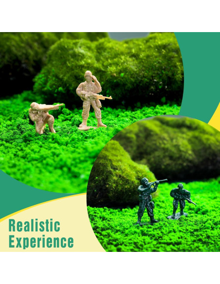 200 Soldados de Juguete del Ejército CHAXUNTEN - Figuras de Acción