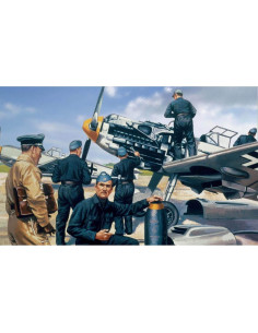 Figuras de Mini Ejército Airfix Luftwaffe 1:76 - 46 Piezas 2