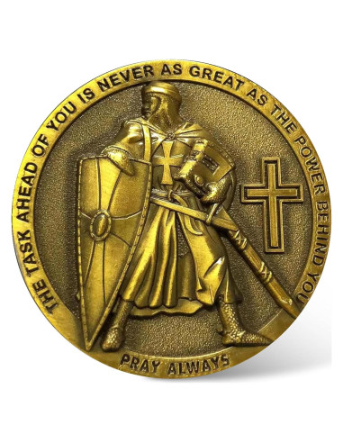 Moneda Conmemorativa Militar XIYANG 3D EPHESIOS 6:10-12