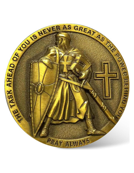 Moneda Conmemorativa Militar XIYANG 3D EPHESIOS 6:10-12