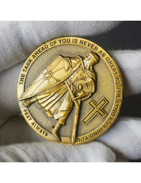 Moneda Conmemorativa Militar XIYANG 3D EPHESIOS 6:10-12