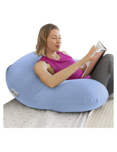 Almohada de Lectura en U Yogibo Lluvia 76x94 cm Suave