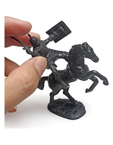 28 Piezas Soldados Caballeros Medievales Juguetes 5-7 cm